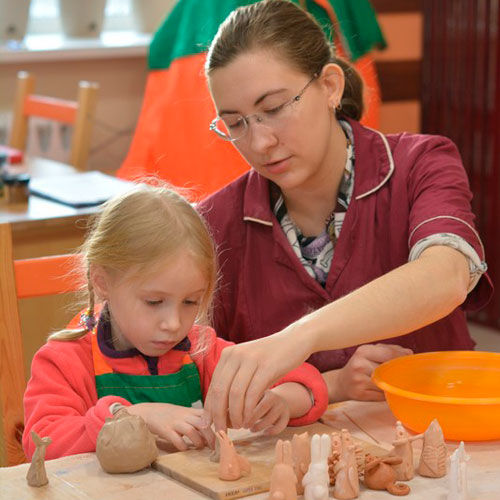 «Лепка лесных жителей»